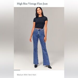 NWT Abercrombie jeans. Size 34L (size 18).